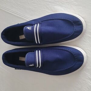 Men's Sail Budy navy blue boat shoes  Slip on loafers fishing sz 12